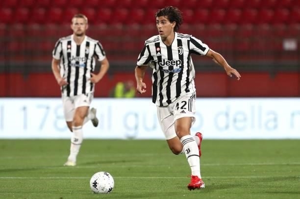 Filippo Ranocchia of Juventus FC in action during the AC Monza v Juventus FC - Trofeo Berlusconi at Stadio Brianteo on July 31, 2021 in Monza, Italy.