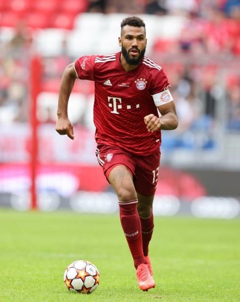 Eric Maxim Choupo Moting of Bayern Muenchen at Allianz Arena on July 31, 2021 in Munich, Germany.