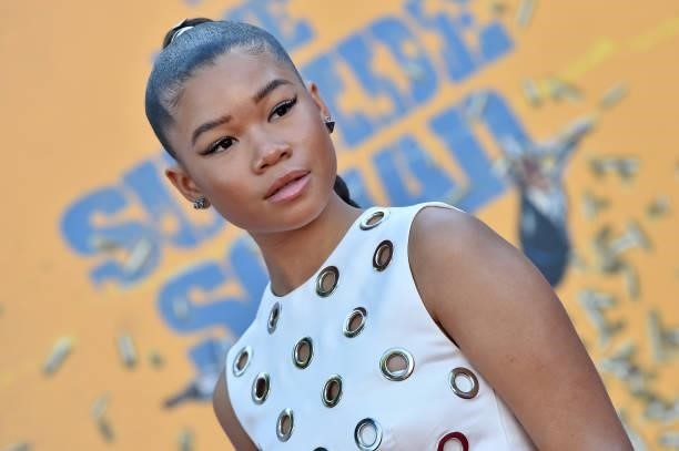 Storm Reid attends Warner Bros. Premiere of "The Suicide Squad