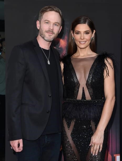 Shawn Ashmore and Ashley Greene attend the Los Angeles Premiere of "Aftermath
