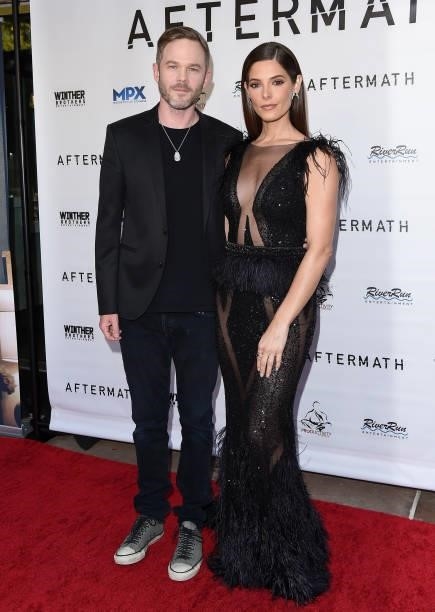 Shawn Ashmore and Ashley Greene attend the Los Angeles Premiere of "Aftermath