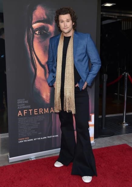 Josiah Lipscomb attends the Los Angeles Premiere of "Aftermath