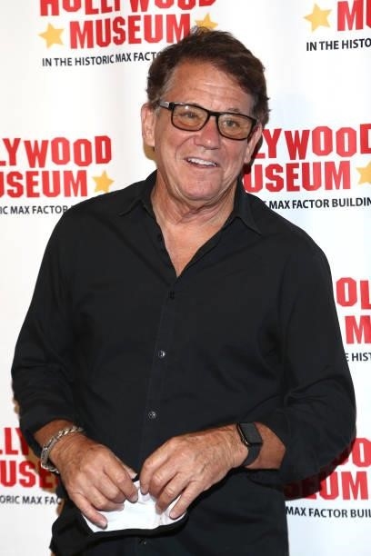 Anson Williams attends the Grand Reopening Of The Hollywood Museum And Check Presentation To The Michael J. Fox Foundation at The Hollywood Museum on...