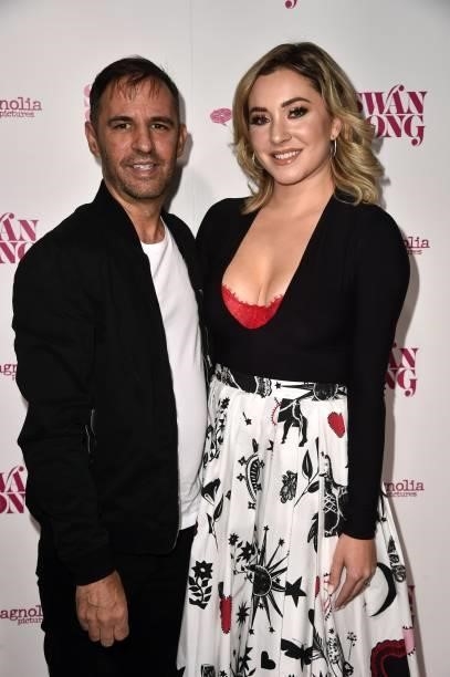 Roberto Orci and Adele Heather Taylor attend the premiere of Magnolia Pictures' "Swan Song