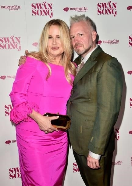 Jennifer Coolidge and Todd Stephens attend the premiere of Magnolia Pictures' "Swan Song