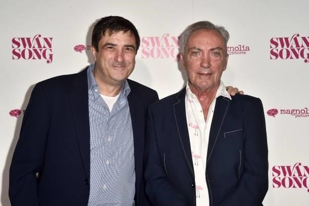 Stephen Israel and Udo Kier attends the premiere of Magnolia Pictures' "Swan Song