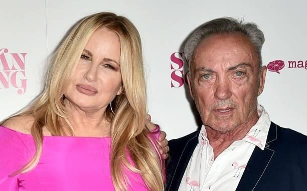 Jennifer Coolidge and Udo Kier attend the premiere of Magnolia Pictures' "Swan Song