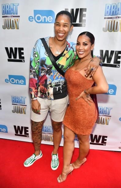 Ty Young and Jenelle Salazar Butler attend "Brat Loves Judy