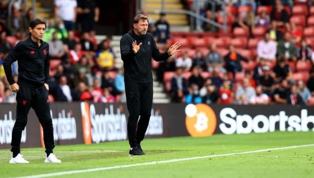 Southampton manager Ralph Hasenhüttl during the pre season friendly match between Southampton FC and Athletic Club at St Mary's Stadium on August 07,...