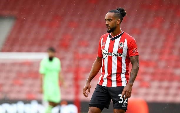Theo Walcott of Southampton during the pre season friendly match between Southampton FC and Athletic Club at St Mary's Stadium on August 07, 2021 in...