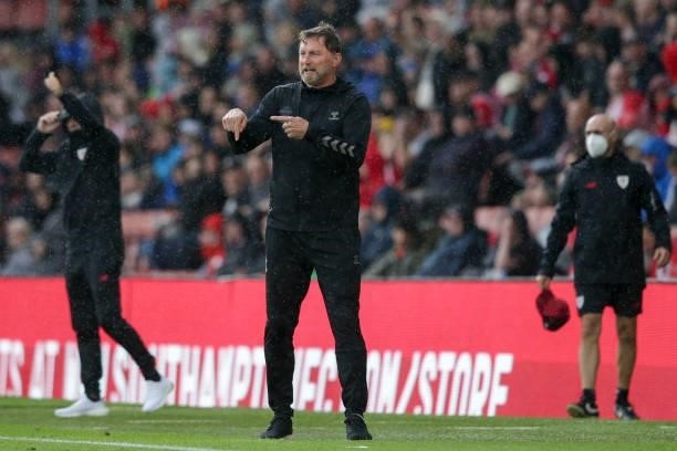 Head Coach Ralph Hasenhuttl of Southampton during a pre-season friendly between Southampton FC and Athletic Bilbao at St Mary's Stadium on August 07,...