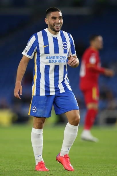 Neal Maupay of Brighton & Hove Albion during the Pre-Season Friendly match between Brighton & Hove Albion and Getafe at American Express Community...