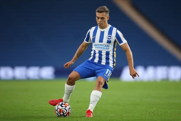 Leandra Trossard of Brighton & Hove Albion passes the ball during the Pre-Season Friendly match between Brighton & Hove Albion and Getafe at American...