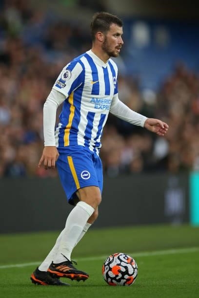 Pascal Gross of Brighton & Hove Albion on the ball during the Pre-Season Friendly match between Brighton & Hove Albion and Getafe at American Express...