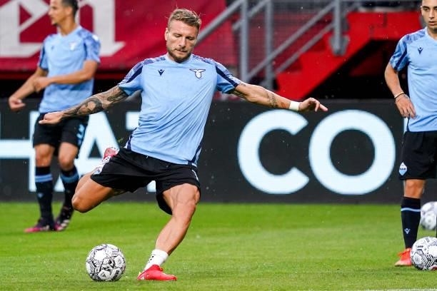 Ciro Immobile of SS Lazio during the Preseason Friendly Match match between FC Twente and SS Lazio at De Grolsch Veste on August 7, 2021 in Enschede,...