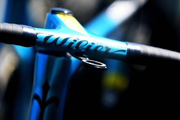 Team Astana – Premier Tech's Wilier Triestina Bike detail view prior to the 8th Arctic Race Of Norway 2021, Stage 4 a 163,5km stage from Gratangen to...