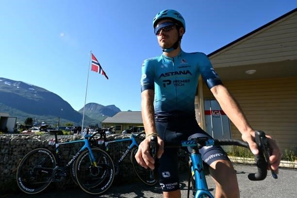 Benjamin Perry of Canada and Team Astana – Premier Techprior to the 8th Arctic Race Of Norway 2021, Stage 4 a 163,5km stage from Gratangen to Harstad...