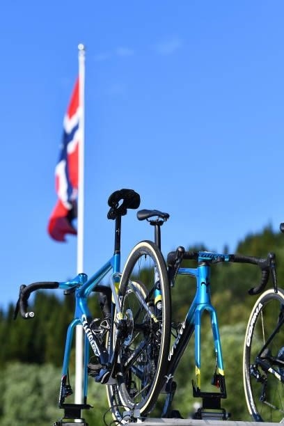 Team Astana – Premier Tech's Wilier Triestina Bike prior to the 8th Arctic Race Of Norway 2021, Stage 4 a 163,5km stage from Gratangen to Harstad 54m...