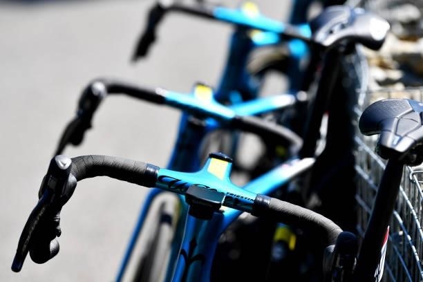 Team Astana – Premier Tech's Wilier Triestina Bike detail view prior to the 8th Arctic Race Of Norway 2021, Stage 4 a 163,5km stage from Gratangen to...