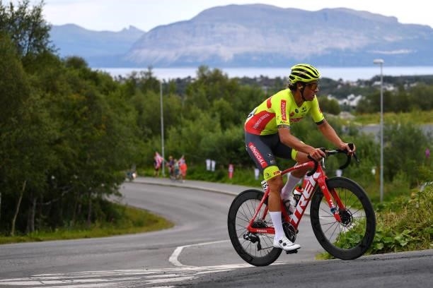 Ceriel Desal of Belgium and Team Bingoal WB during the 8th Arctic Race Of Norway 2021, Stage 4 a 163,5km stage from Gratangen to Harstad 54m /...