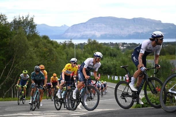 Rick Zabel of Germany and Team Israel Start-Up Nation lead his Teammates during the 8th Arctic Race Of Norway 2021, Stage 4 a 163,5km stage from...