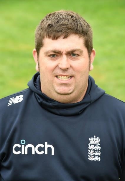 Robert Hewitt of England during the England Disability T20 at New Road on August 08, 2021 in Worcester, England.