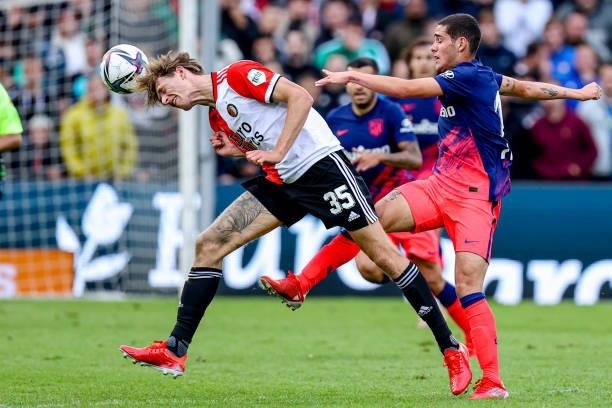 Wouter Burger of Feyenoord during the Preseason Friendly Match match between Feyenoord and Atletico Madrid at De Kuip on August 8, 2021 in Rotterdam,...