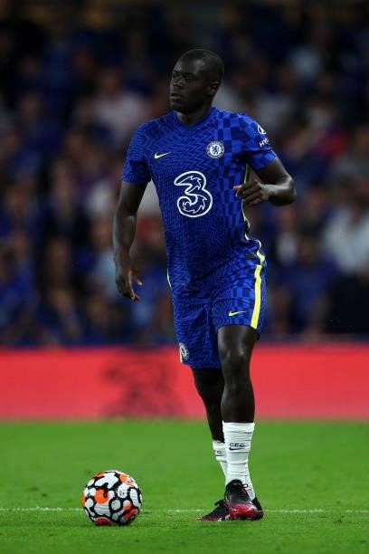 Malang Sarr of Chelsea in action during the Pre-Season Friendly match between Chelsea and Tottenham Hotspur at Stamford Bridge on August 04, 2021 in...