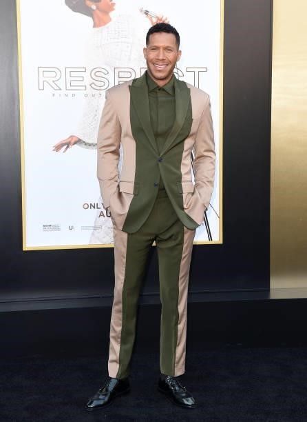 Lodric D. Collins attends the Los Angeles Premiere of MGM's "Respect