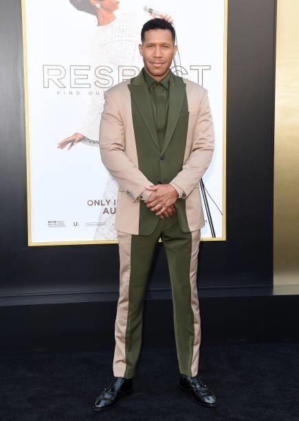 Lodric D. Collins attends the Los Angeles Premiere of MGM's "Respect