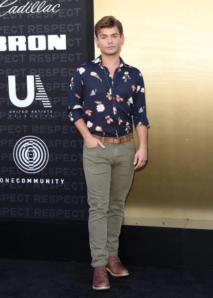 Garrett Clayton attends the Los Angeles Premiere of MGM's "Respect