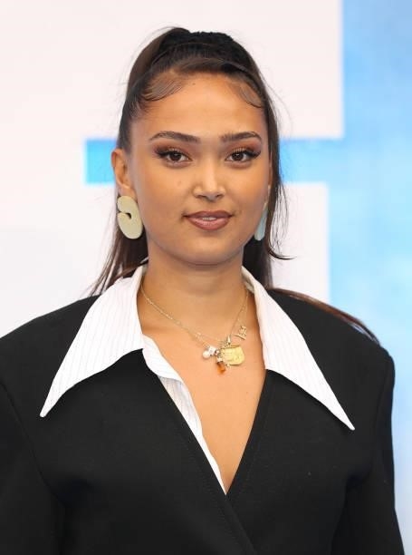 Joy Crookes attends the "Free Guy