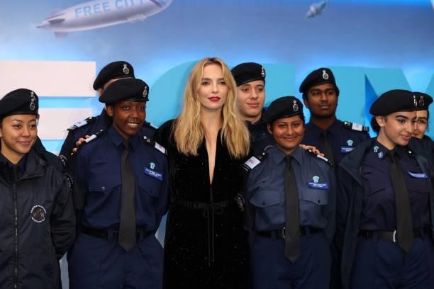Jodie Comer attends the "Free Guy