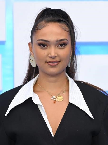 Joy Crookes attends the "Free Guy