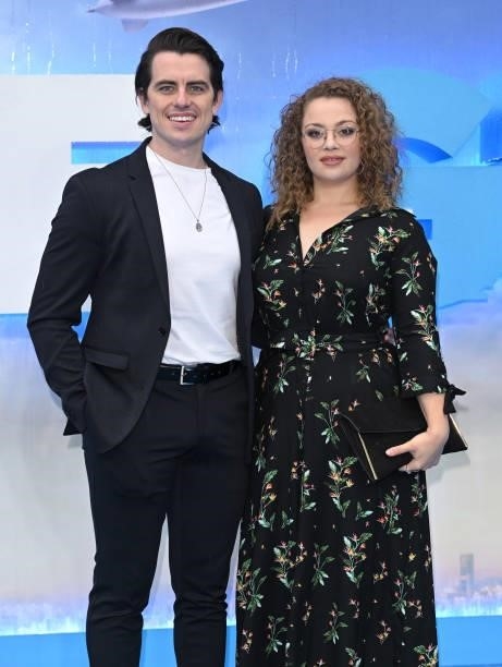 Oliver Ormson and Carrie Hope Fletcher attend the "Free Guy