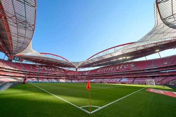 General view prior to the UEFA Champions League Third Qualifying Round Leg Two match between SL Benfica and Spartak Moskva at Estadio Da Luz on...