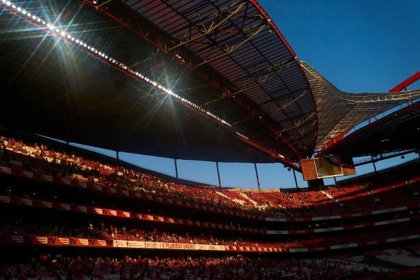 General view prior to the UEFA Champions League Third Qualifying Round Leg Two match between SL Benfica and Spartak Moskva at Estadio Da Luz on...