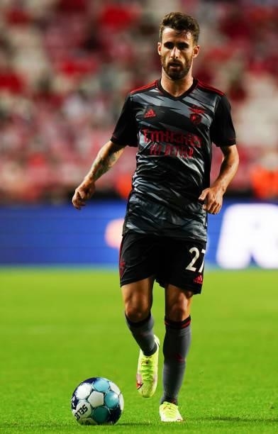 Rafa Silva of SL Benfica in action during the UEFA Champions League : Third Qualifying Round Leg Two match between SL Benfica and Spartak Moskva at...