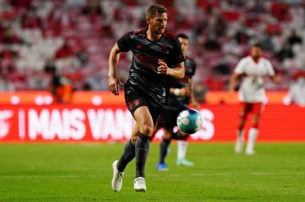 Jan Vertonghen of SL Benfica in action during the UEFA Champions League : Third Qualifying Round Leg Two match between SL Benfica and Spartak Moskva...