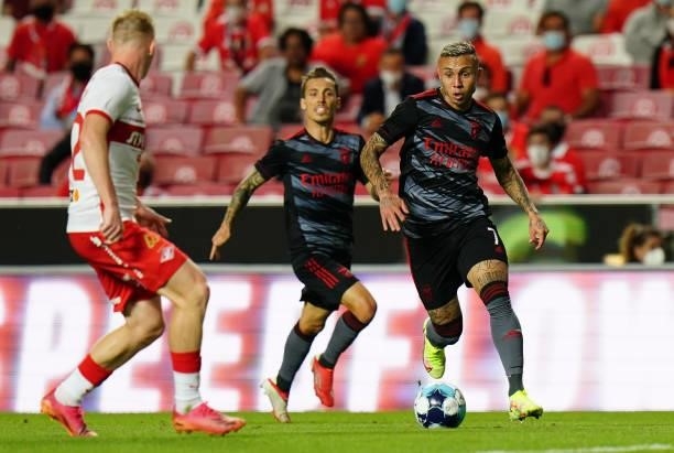 Everton Cebolinha of SL Benfica in action during the UEFA Champions League : Third Qualifying Round Leg Two match between SL Benfica and Spartak...