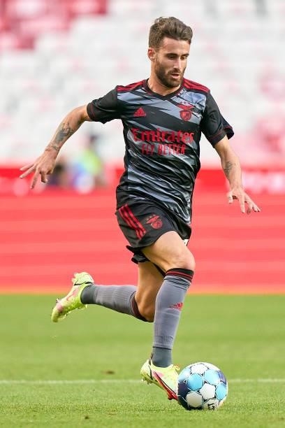Rafa Silva of SL Benfica in action during the UEFA Champions League Third Qualifying Round Leg Two match between SL Benfica and Spartak Moskva at...