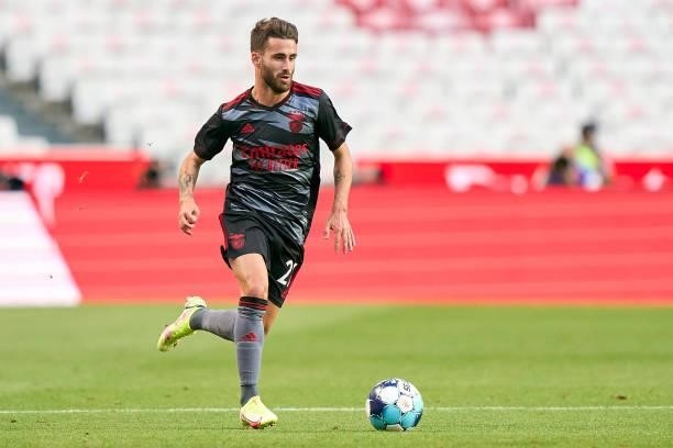 Rafa Silva of SL Benfica in action during the UEFA Champions League Third Qualifying Round Leg Two match between SL Benfica and Spartak Moskva at...