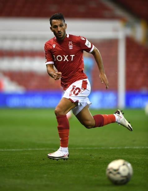 Joao Carvalho of Nottingham Forest during the Carabao Cup First Round match between Nottingham Forest and Bradford City at City Ground on August 11,...