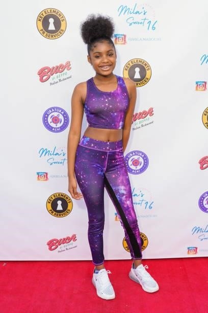 Brianni Walker attends Mila Nabours' Sweet Sixteen Supporting The Alzheimer's Association on August 12, 2021 in Tarzana, California.