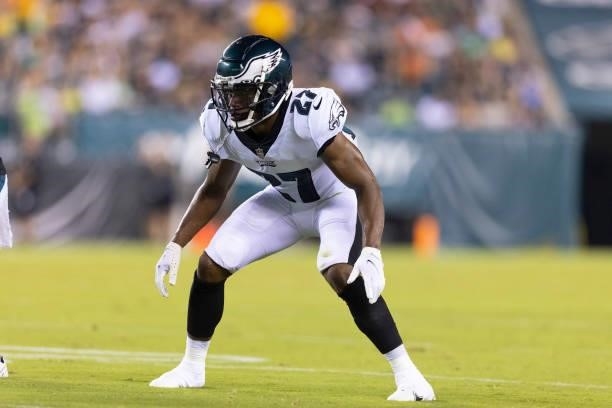 Zech McPhearson of the Philadelphia Eagles in action against the Pittsburgh Steelers during the preseason game at Lincoln Financial Field on August...