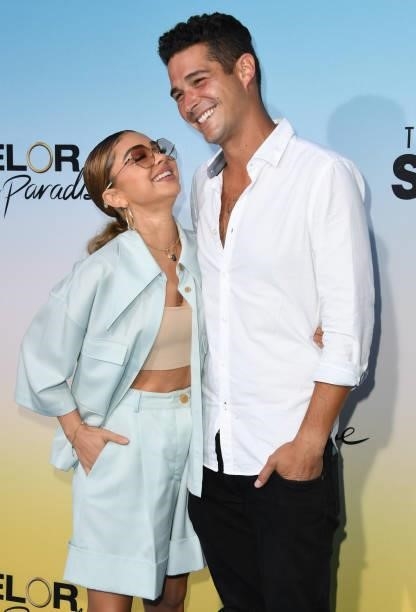 Sarah Hyland and Wells Adams attend ABC's "Bachelor In Paradise