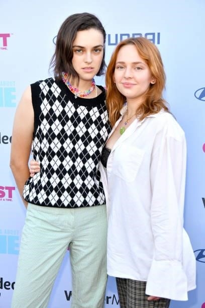 Ava Capri and Alexis G. Zall attend the Opening Night Premiere of "Everybody's Talking About Jamie