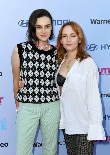 Ava Capri and Alexis G. Zall attend the Opening Night Premiere of "Everybody's Talking About Jamie