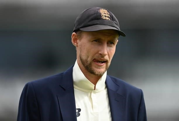 England captain Joe Root during day one of the Second LV= Insurance Test Match between England and India at Lord's Cricket Ground on August 12, 2021...