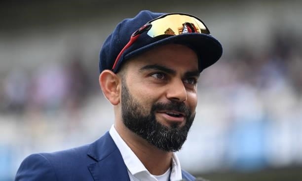 India captain Virat Kohli during day one of the Second LV= Insurance Test Match between England and India at Lord's Cricket Ground on August 12, 2021...